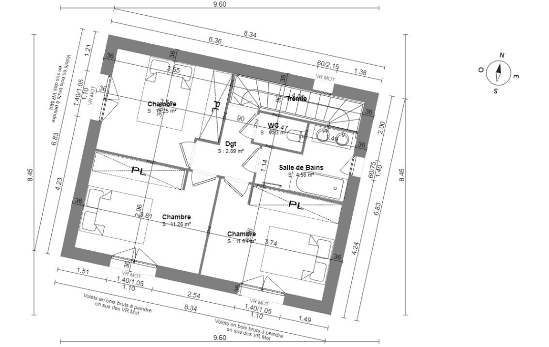 PROM-S : House | CHASSIEU (69680) | 92 m2 | 383 125 € 